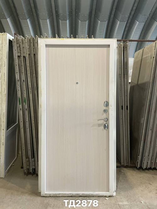 Дверь металлическая Б/У 205(в) х 96(ш) Входная