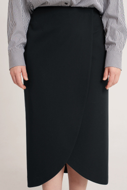 Юбка женская 4546АПА, черный #85Ч014546АПА
