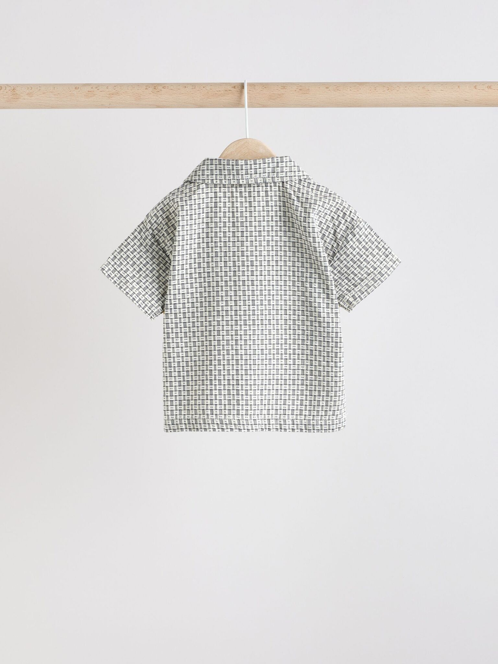 Рубашка и шорты в комплекте для малышей Next AA3-570, Черный, Белый