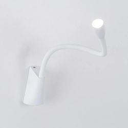 Citilux Декарт CL704340 LED Бра гибкое с выключателем Белое