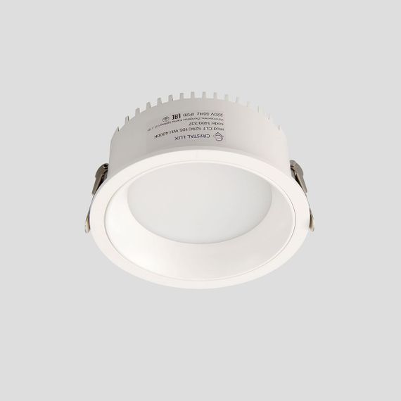 Встраиваемый светодиодный светильник Crystal Lux CLT 529C105 WH 4000K