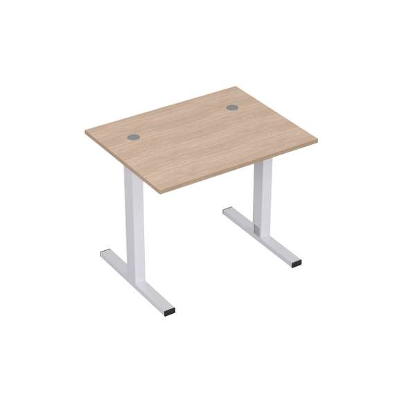 2МТК.077 Стол рабочий, прямолинейный с кабель-каналом (900*700*750)