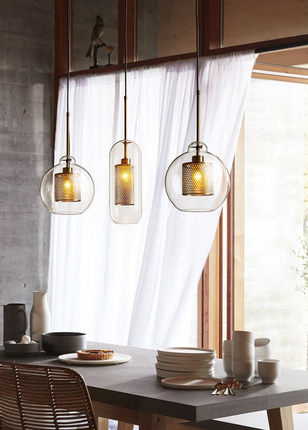 Подвесной светильник CATCH SMOKY D12