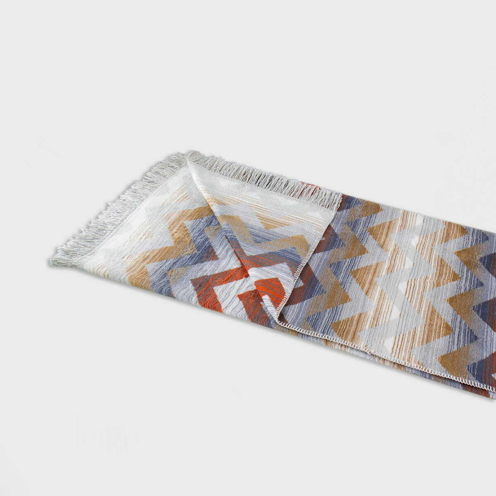 Плед 200x220 Arya home Zigzag цветной