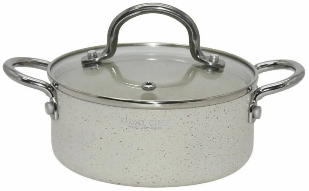 Кастрюля мраморная Royal Chef Luxury 0.84л RC-50114