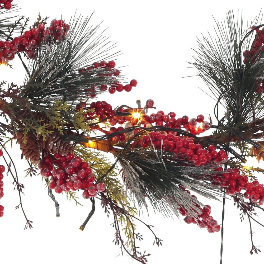 GAEM Изделие декоративное с подсветкой "Гирлянда" (3хАА, н/п), L85 W10 H25 см