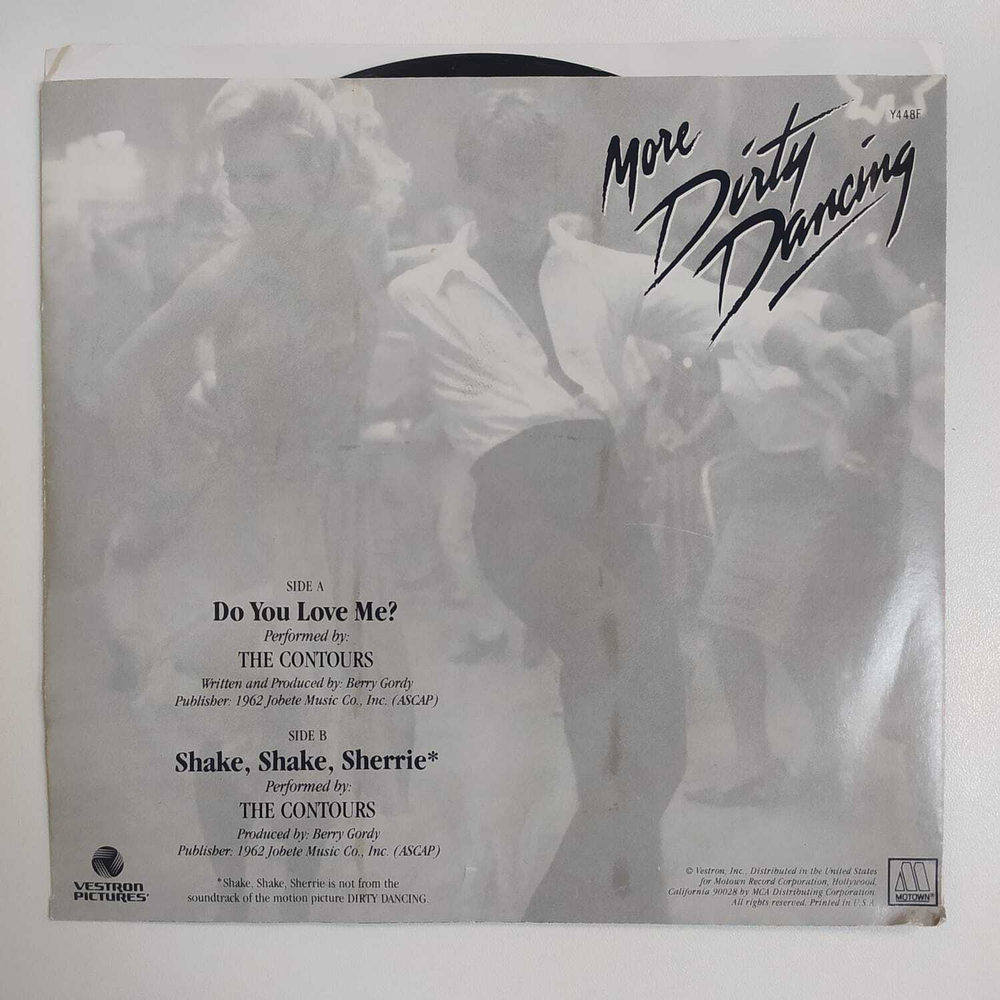 The Contours - Do You Love Me / Shake, Sherrie (США 1988г.) 7", Single