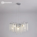Люстра ROXANA 65 E14х8 R-600x1200-CHROME/CRYSTAL-220-IP20