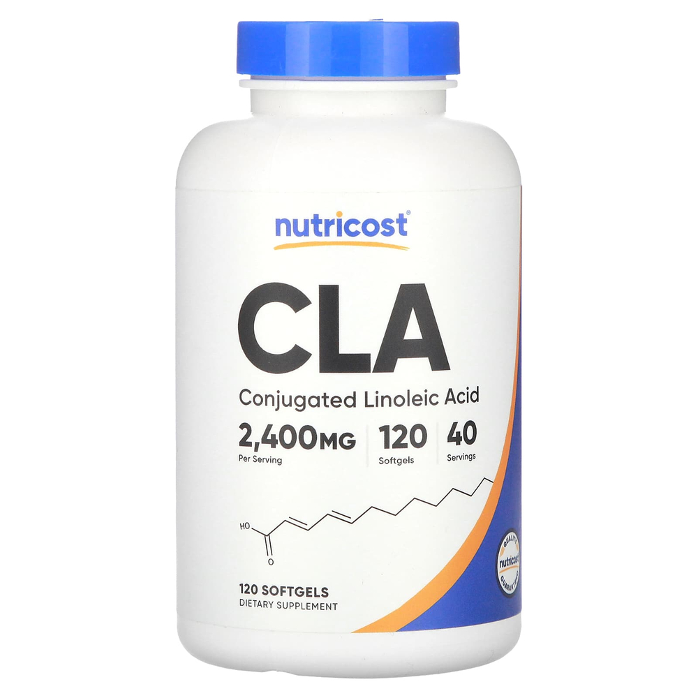 Nutricost, КЛК, 120 капсул (800 мг в каждой капсуле)
