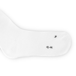 !Гольфы волейб. TORRES Sport Team, FS110118-01-42-44, р.42-44, БЕЛ, хлопок, полиамид, латекс,эластан