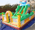 Коммерческий надувной батут "Африканское безумие"