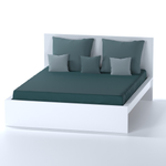 Кровать Варма сэнг 160, габариты: 176*208*100/38, белый