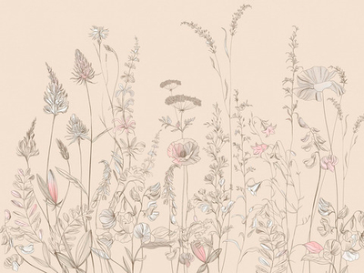 Дизайнерские обои Wall Street Blossom