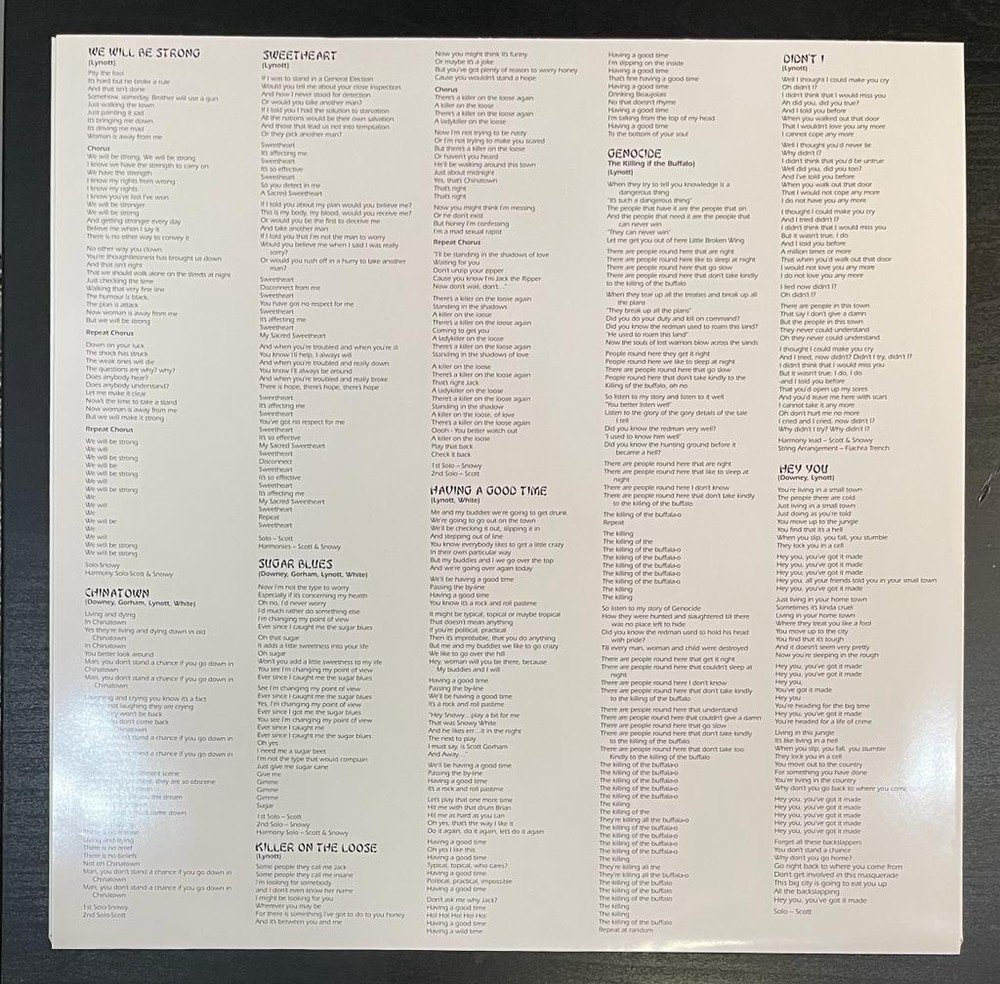 Thin Lizzy- Chinatown (Европа 2014г.)