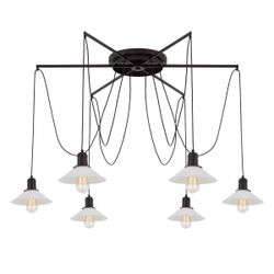 Citilux Эдисон CL451262 Люстра паук Венге