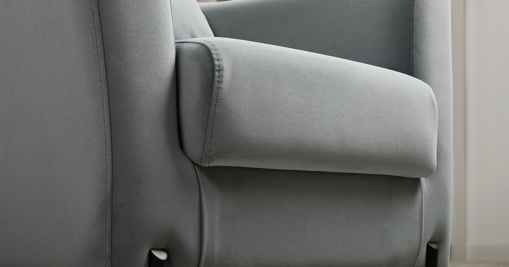 Кресло Барселона, Голубое