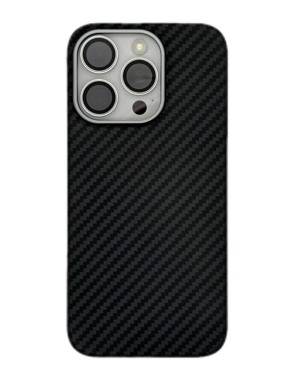 Carbon Case Black Gray MаgSafе iPhone 16 Pro Max/16 Pro