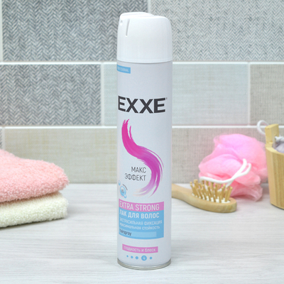 Лак для волос "Extra Strong" экстрасильная фиксация 300мл, EXXE