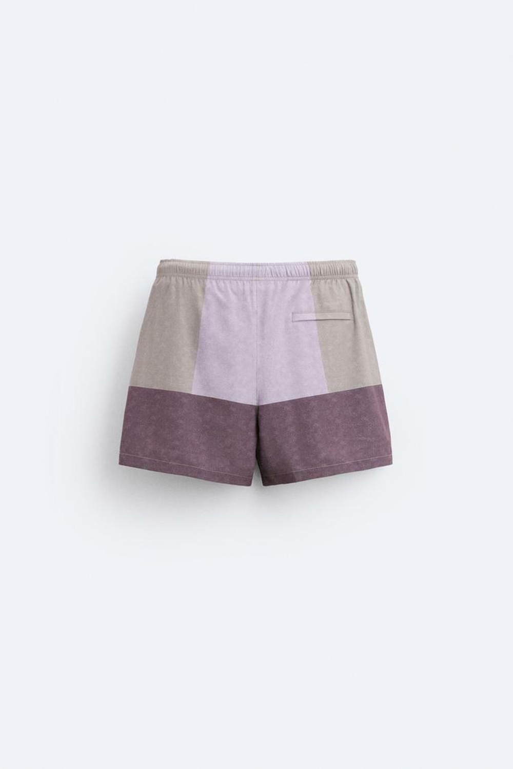 ZARA ПЛАВКИ В ЦВЕТНОМ БЛОКЕ, ФИОЛЕТОВЫЙ