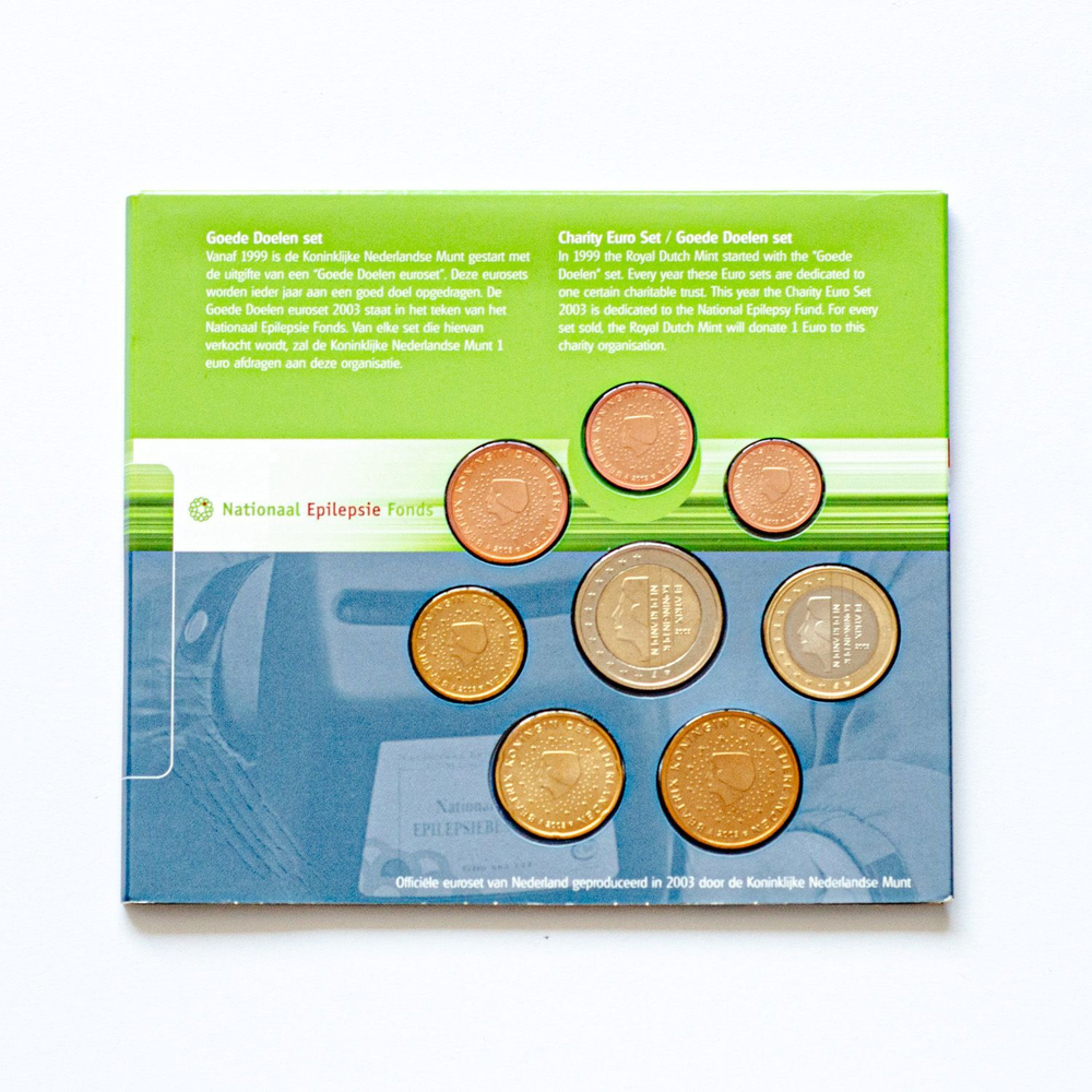 Netherlands 2003 Year Set – "Goede Doelen (Good Causes): Epilepsy Fund"