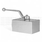 KHP-16 - Шаровой кран 2/2 на высокое давление, на плиту Ду16