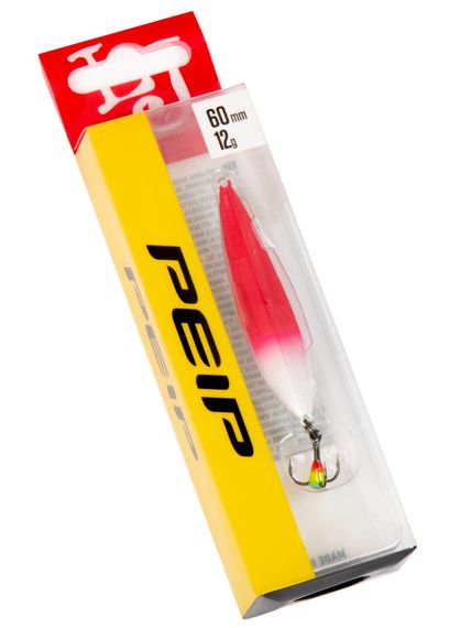 Блесна вертикальная зимняя Lucky John Peip 60мм RW блистер