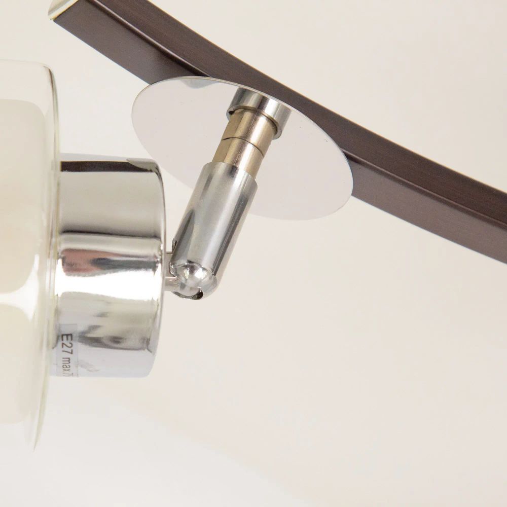 Citilux Фортуна CL156152 Люстра с поворотными плафонами Венге Хром