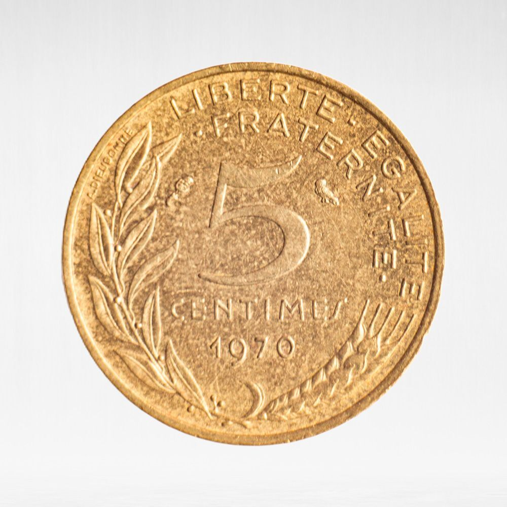 France, 5 Centimes 1970, VF