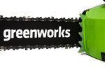 Аккумуляторная цепная пила Greenworks GD40CS18K4,2005807UA, 40v, 40 см, АКБ 2 А·ч и ЗУ