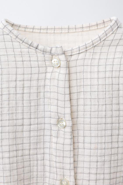 ZARA БОДИ ИЗ БАМБУКА В КЛЕТКУ, ЭКРЮ