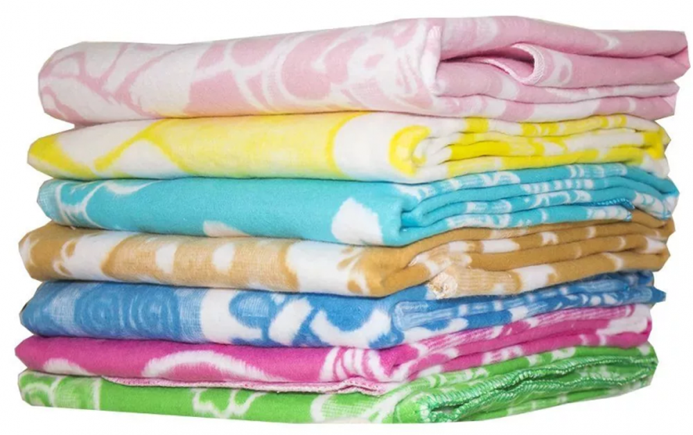 Одеяло х/б байк. детское арт. 57-8ЕТЖ разм.100*140 Премиум (омела мишка)