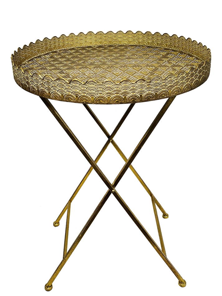 Столик складной Аладдин золотой