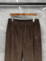 Вельветовые брюки Brunello Cucinelli