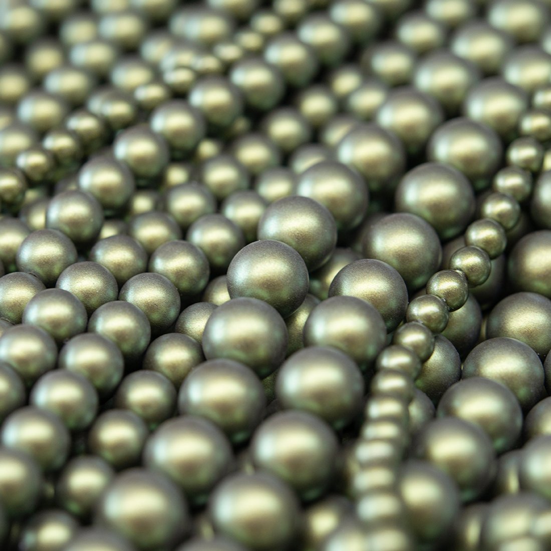 Хрустальный жемчуг, оттенок "Оазис", шар 8мм, улучшенное сатиновое покрытие