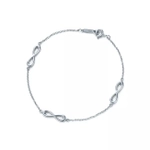 Браслет из серебра, Tiffany, infinite love❤