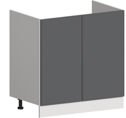 Кухня Модуль ШНМ 800 Ликата / Графит Софт