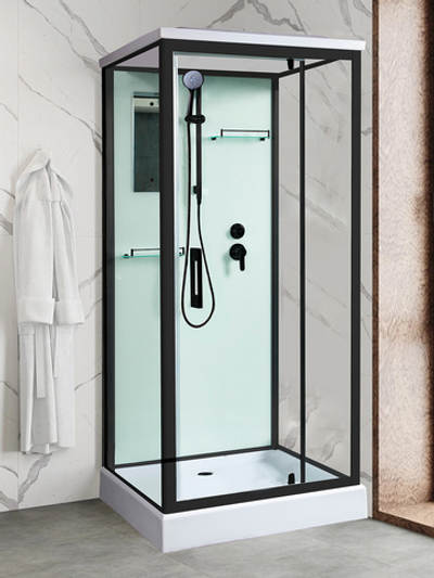 Душевая кабина RIVER TANA 90 BL   90х90х217 10000013909 Универсальная Квадратная