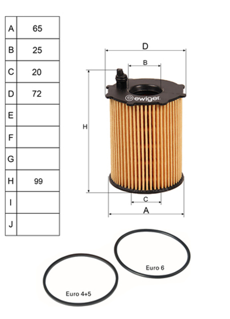 EWIGER - EW111040040-EWI - Oil Filter