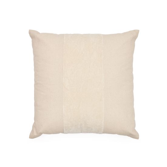 Zaira Чехол на подушку 100% хлопок и белый бархат 45 х 45 см