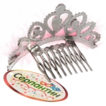 Корона «Фея Пушинка» гребень, микс