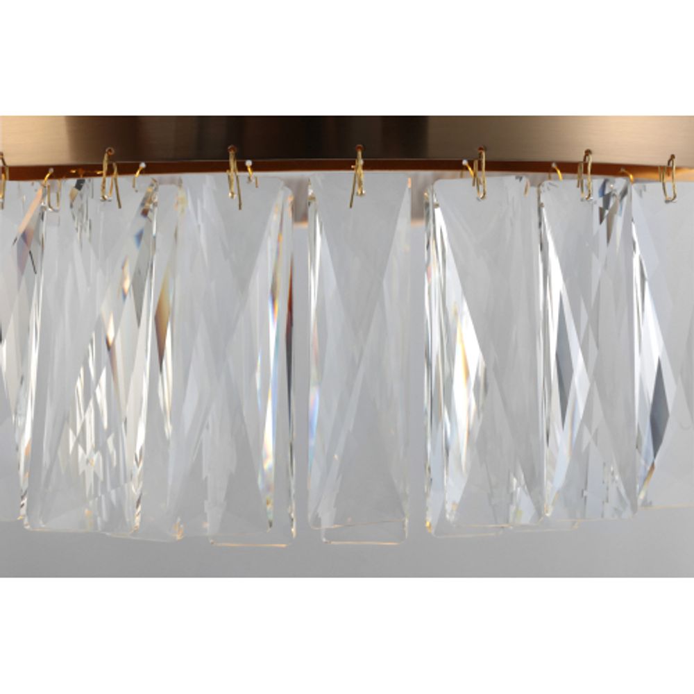 Люстра Rivoli Mary 6129-101 cветодиодная LED 28 Вт 3000 К хрусталь