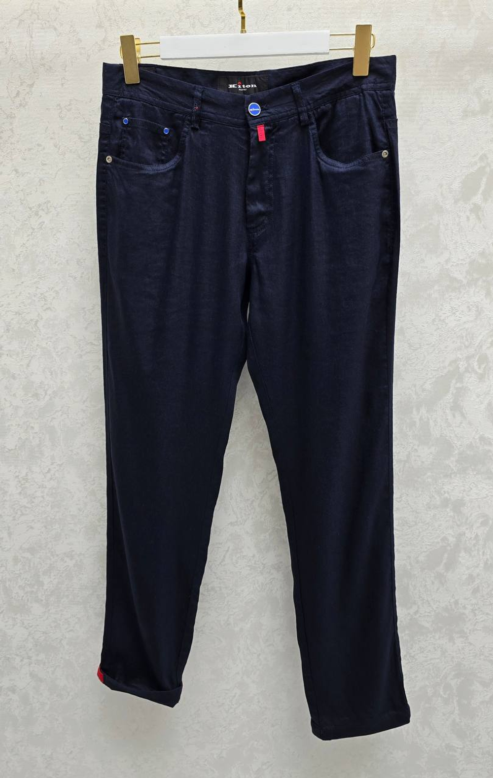 Льняные штаны Kiton
