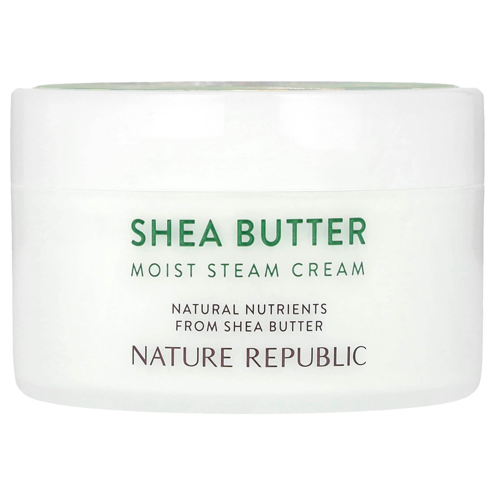 Nature Republic, масло ши, увлажняющий паровой крем, 100 мл (3,38 жидк. унции)