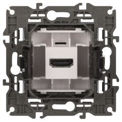 Розетка ЭРА Elegance 14-3114-01М HDMI белый матовый