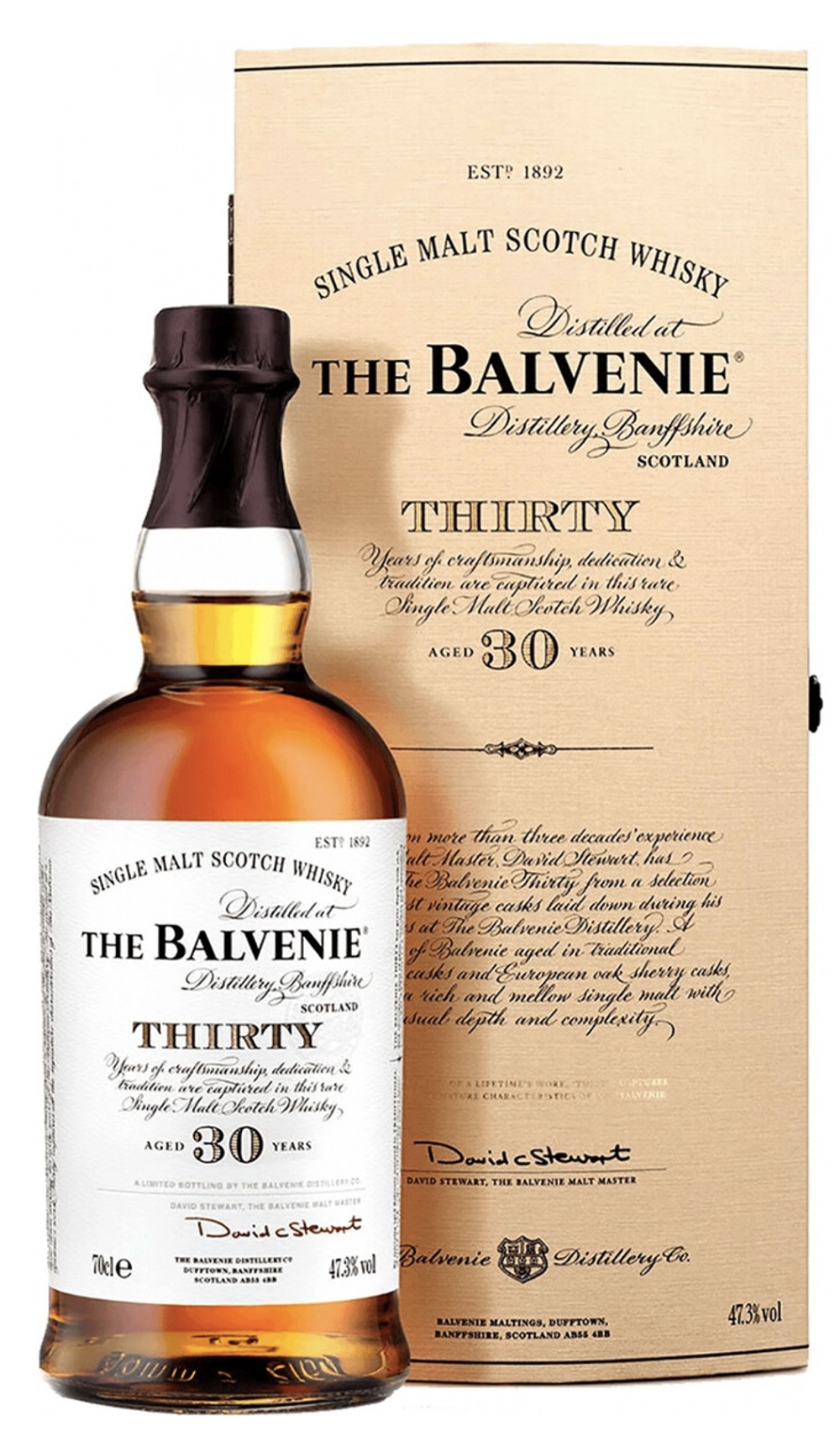 Виски Balvenie 30 Years Old, 0.7 л.