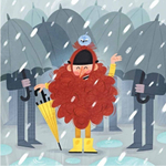 Книги для детей, детские стихи для малышей "Бородатые сказки" Андрей Усачёв, смешные книжки для самых маленьких детей с картинками от 0 до 7 лет,серия "Строчка за строчкой с сыном и дочкой"