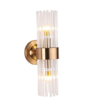 Настенный светильник 2*E14 ZRS.19606.2 золото Flamo Zortes