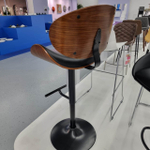 Стул барный JY1076 черный/черный