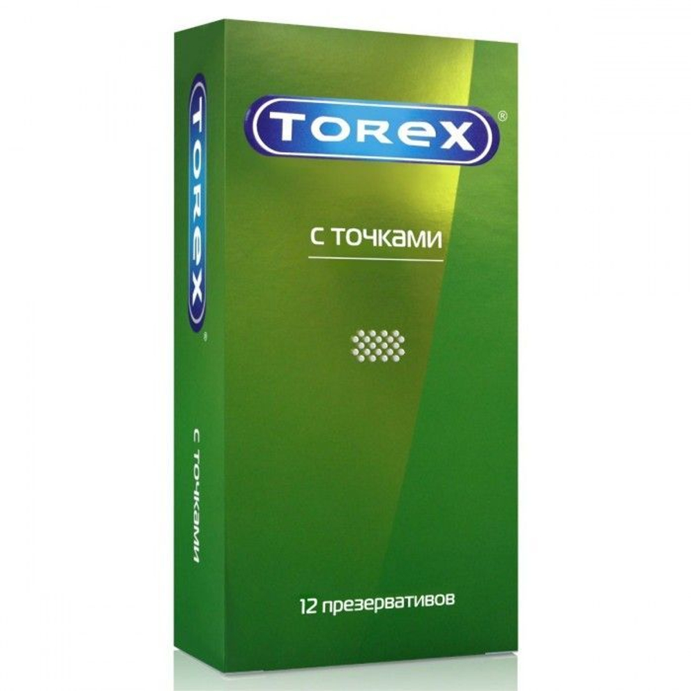 Текстурированные презервативы Torex "С точками" - 12 шт.
