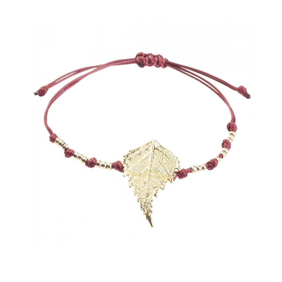 Браслет в виде листа Ester Bijoux Берёза BCL95-G/9